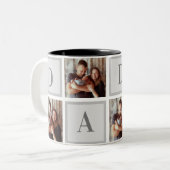 Tasse 2 Couleurs Photo personnalisée - Dada (Devant gauche)