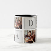 Tasse 2 Couleurs Photo personnalisée - Dada (Centre)