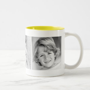 Tasse 2 Couleurs Photo personnalisée Musique