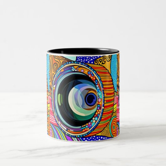 Tasse 2 Couleurs Photo Phun (Centre)