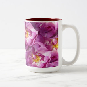 Tasse 2 Couleurs Photo Roses Roses Roses Roses, Boug Deux Tons Au P