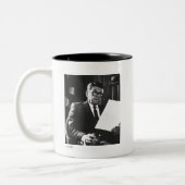 Tasse 2 Couleurs Photographie de Ronald Reagan (Gauche)