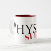 Tasse 2 Couleurs PhysiqueSurvivant (Devant gauche)