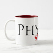 Tasse 2 Couleurs PhysiqueSurvivant (Gauche)