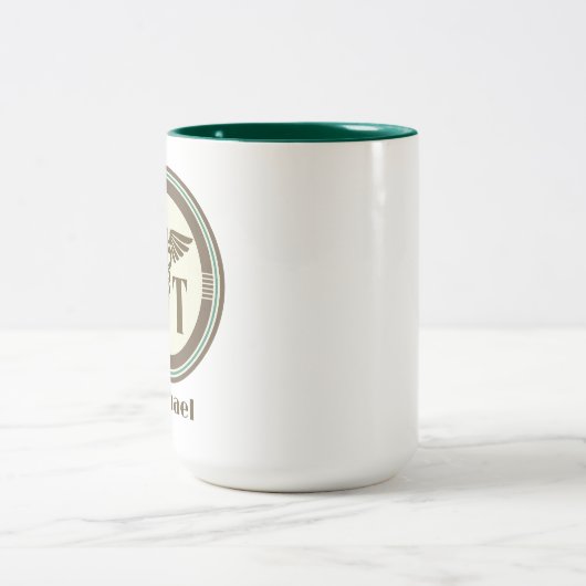 Tasse 2 Couleurs Physothérapeute PT (Centre)