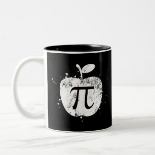 Tasse 2 Couleurs Pi Apple Pie Pie Funny