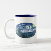 Tasse 2 Couleurs Pi dans le ciel (Gauche)