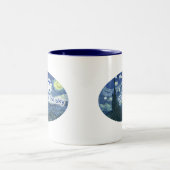 Tasse 2 Couleurs Pi dans le ciel (Centre)