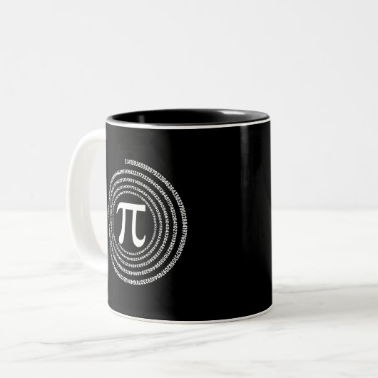 Tasse 2 Couleurs Pi Mathematics Pi Maths (Devant gauche)