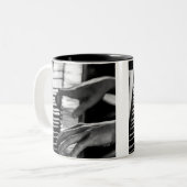 Tasse 2 Couleurs Piano génial (Devant gauche)