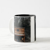 Tasse 2 Couleurs Piano gentil (Devant gauche)