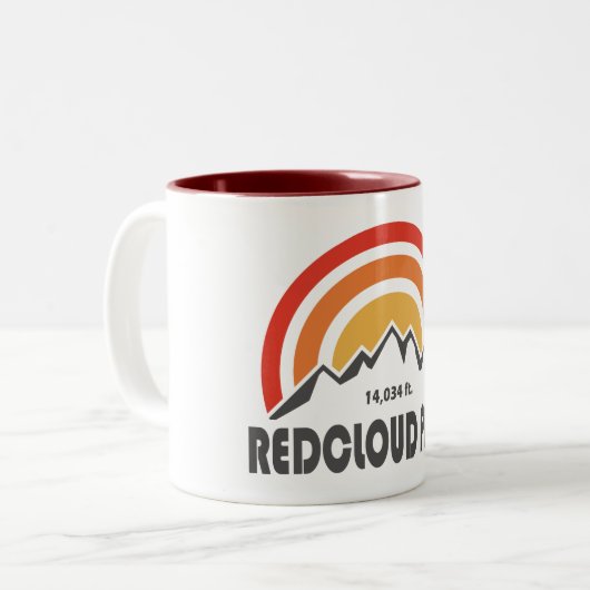 Tasse 2 Couleurs Pic Redcloud (Devant gauche)