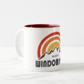 Tasse 2 Couleurs Pic Windom (Devant gauche)