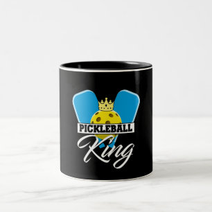 Tasse 2 Couleurs Pickleball King - Drôle Champion de Pickleball
