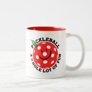 Tasse 2 Couleurs Pickleball - Tout un tas de plaisir