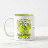 Tasse 2 Couleurs Pickleball Uncle Comme un oncle régulier seulement (Gauche)