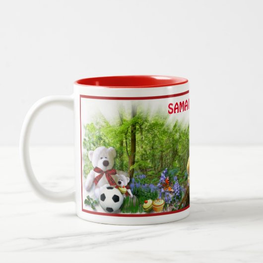 TASSE 2 COULEURS PICNIC NOUNOURS CUL (Gauche)