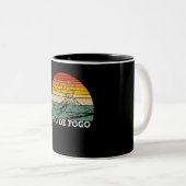 Tasse 2 Couleurs Pico de Fogo (Devant droit)