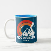 Tasse 2 Couleurs Pico de Orizaba Mexico Sun Eagle (Gauche)
