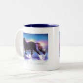 Tasse 2 Couleurs Pied noir Shire (Devant gauche)
