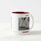 Tasse 2 Couleurs Pied plumé (Devant droit)