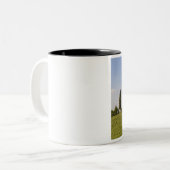 Tasse 2 Couleurs Pienza, Val d'Orcia, province de Sienne, Toscane, (Devant gauche)