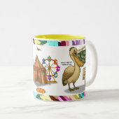 Tasse 2 Couleurs Pierre pelican's brilliant beak (Devant droit)