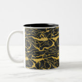 Tasse 2 Couleurs pierre veinée abstraite (Gauche)