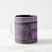Tasse 2 Couleurs pierres pourpres (Devant gauche)