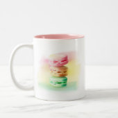 Tasse 2 Couleurs Pierres triplées Pastel Macaroon (Gauche)