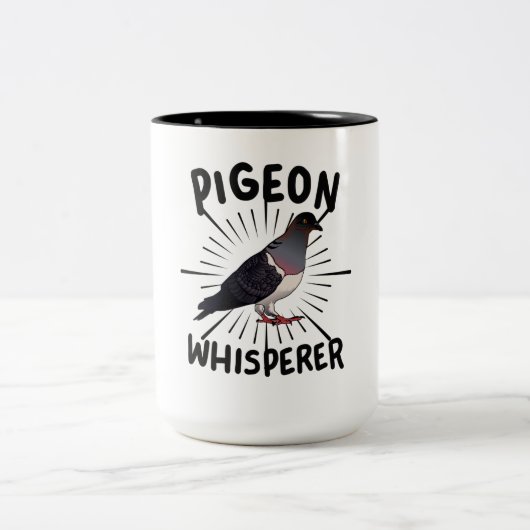 Tasse 2 Couleurs Pigeon (Centre)