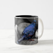 Tasse 2 Couleurs pigeon (Devant droit)