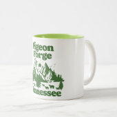 Tasse 2 Couleurs Pigeon Forge Tennessee (Devant droit)