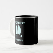 Tasse 2 Couleurs Pigfoot - Je crois (Devant gauche)