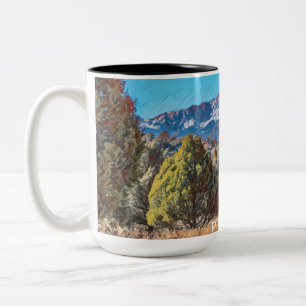 Tasse 2 Couleurs Pikes Peak au Jardin des Dieux