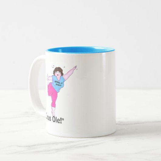 Tasse 2 Couleurs "PILATES - Actes de cirque" (Devant gauche)