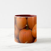 Tasse 2 Couleurs Pile de citrouille (Centre)