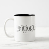 TASSE 2 COULEURS PILES SUR LA PLATE-FORME (Gauche)