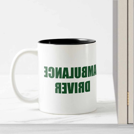 Tasse 2 Couleurs Pilote d'ambulance
