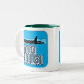 Tasse 2 Couleurs Pilote de compétences multiples (Devant gauche)