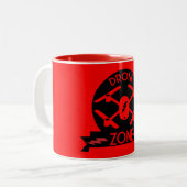 Tasse 2 Couleurs Pilote de drone de loisir (Devant gauche)