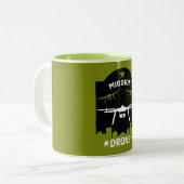 Tasse 2 Couleurs Pilote de drone de loisir (Devant gauche)