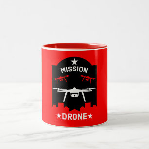 Tasse 2 Couleurs Pilote de drone de loisir