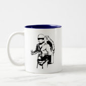 Tasse 2 Couleurs Pilote de Jetpack (Gauche)