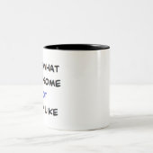 Tasse 2 Couleurs pilote, génial (Centre)