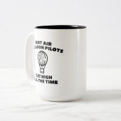 Tasse 2 Couleurs Pilotes de ballons (Devant gauche)