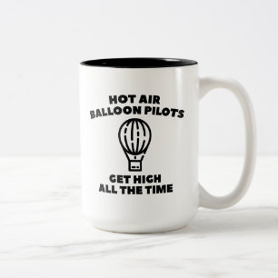 Tasse 2 Couleurs Pilotes de ballons