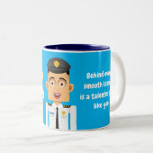 Tasse 2 Couleurs Piloto (Devant droit)