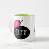 Tasse 2 Couleurs Piment (Devant gauche)