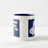 Tasse 2 Couleurs Pimpin n'est pas facile (Centre)